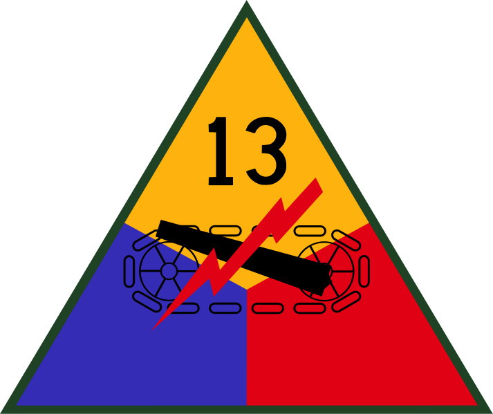 13th Armored Division United States