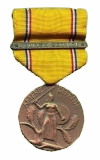 American Defense Medal.  Authorized on 28 June 1941, for members of the United States Armed Forces for service between 8 September 1939 to 7 December 1941.