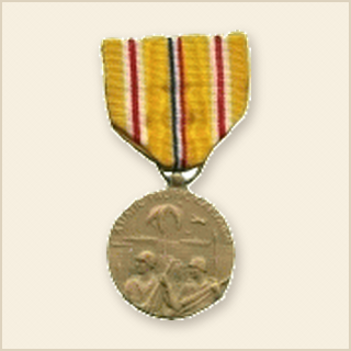 Asiatic Pacific Campaign Medal. Authorized on 6 November 1942, for members of the United States Armed Forces for service between 7 December 1941 to 8 November 1945.