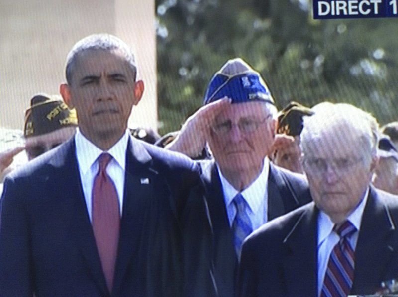 Herdenkingsplechtigheid met Barack Obama