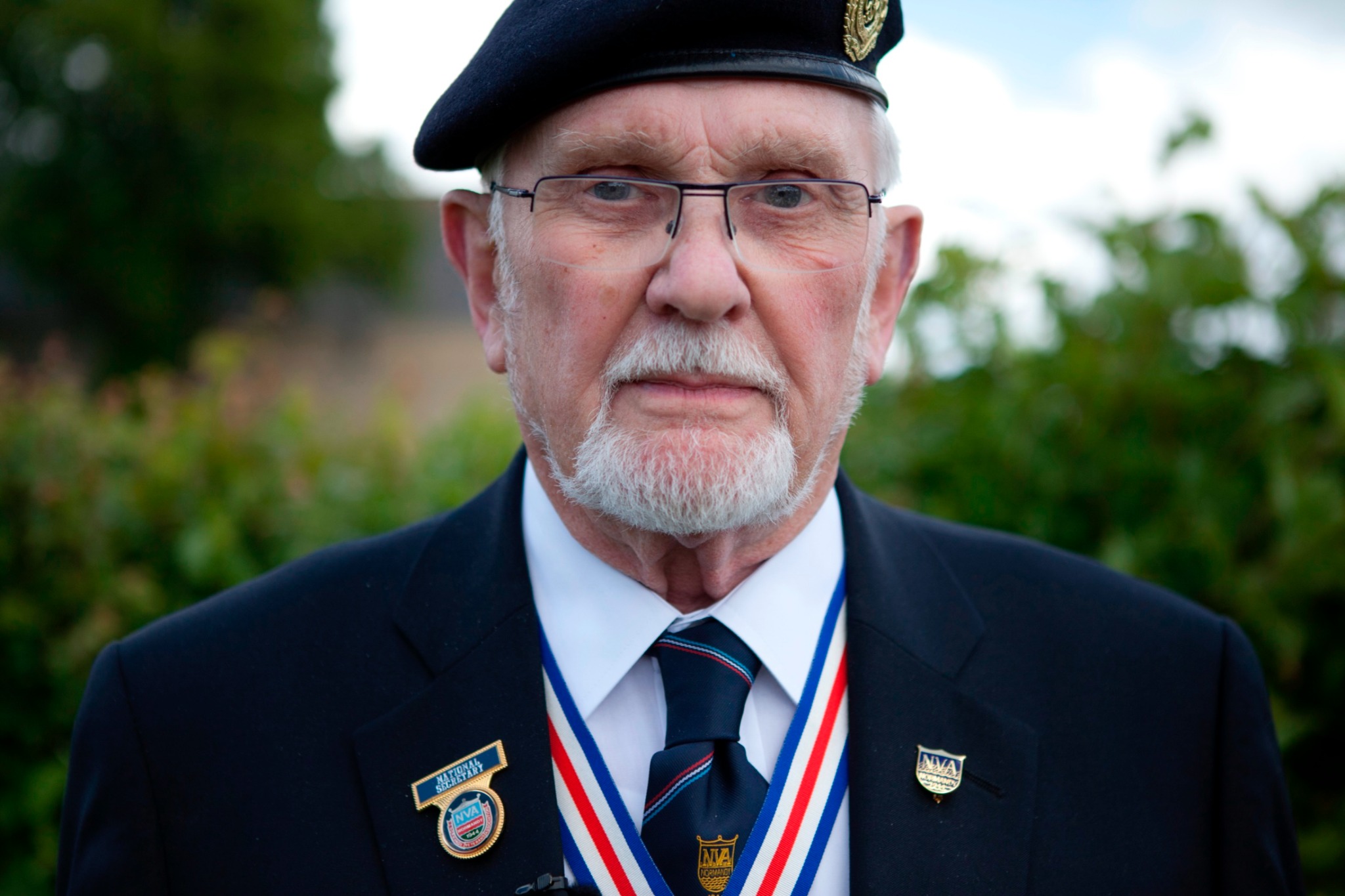 George Batts, Normandy veteran and National Secretary of the Normandy Veterans Association