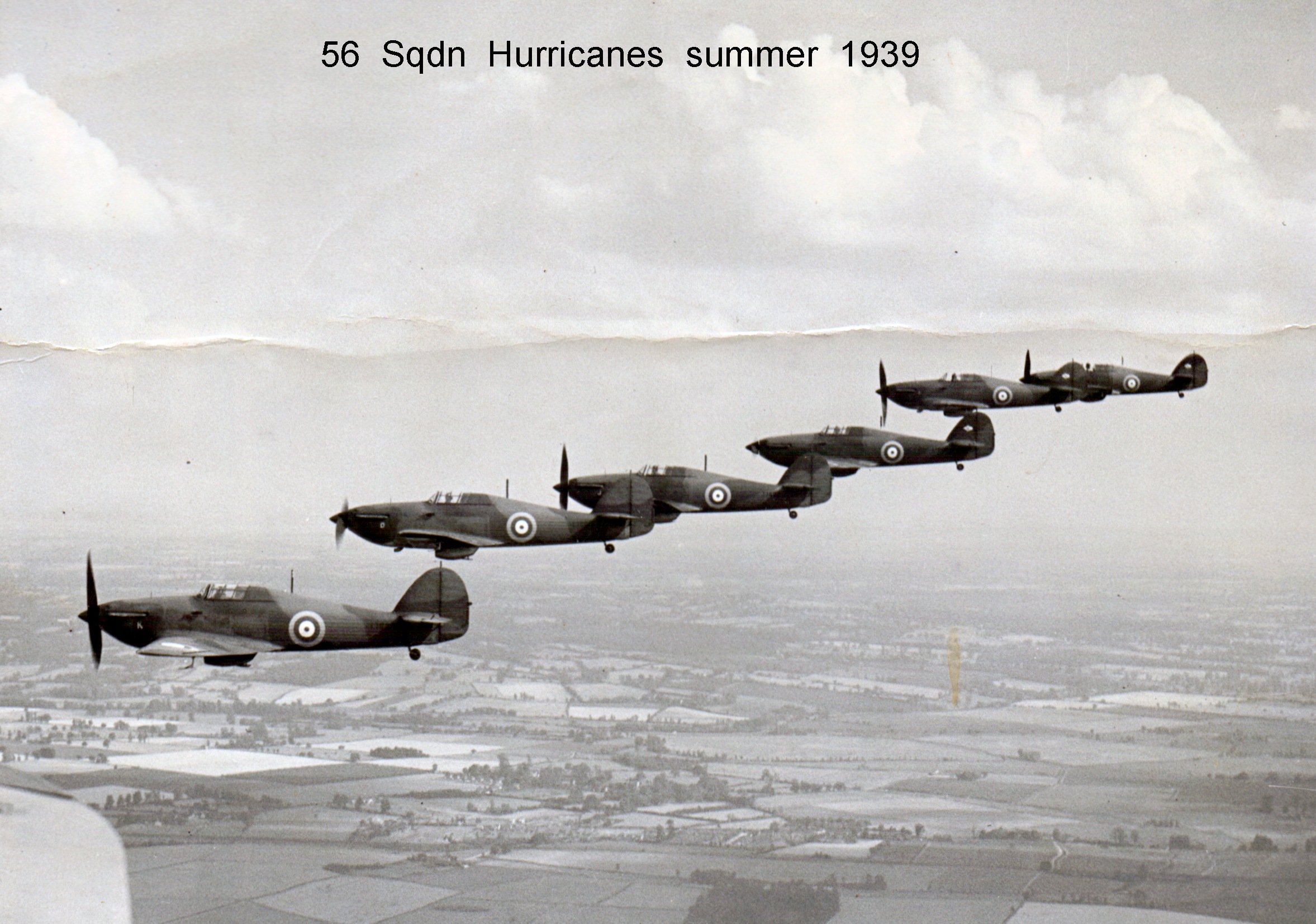 56 Sqdn hurricanes 1939