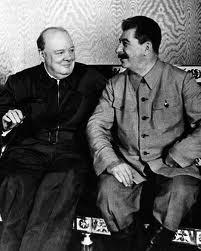 Winston Churchill visit to Moskou