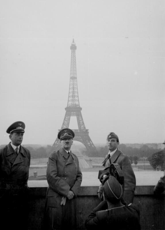 Adolf Hitler in Paris, June 23, 1940