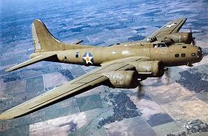 8th Air Force B-17 Mission 394 several coastal targets 44-6-6