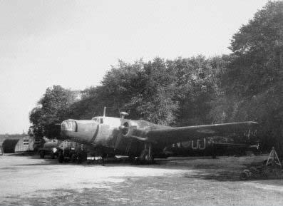 Vickers Wellington Ic (P9272 OJ-A) crashed on a mission to Kiel on 1940-08-28