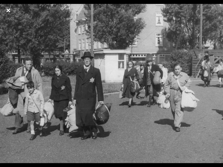 Jewish family deportation to Westerbork
