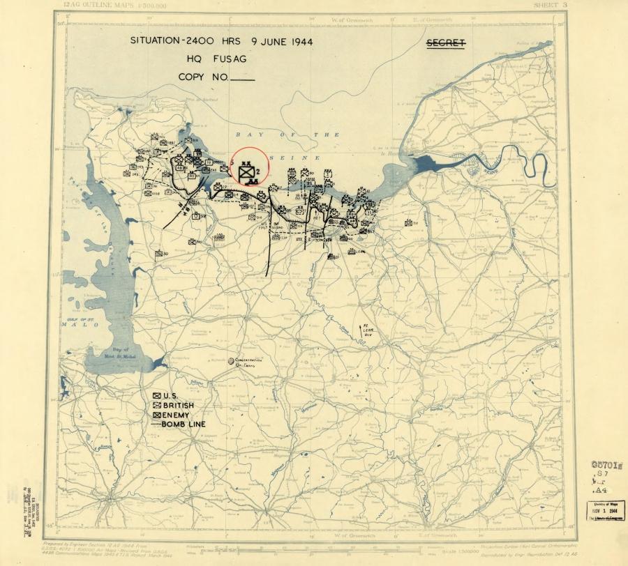 2 Infantry Division (USA) offloading across Omaha Beach