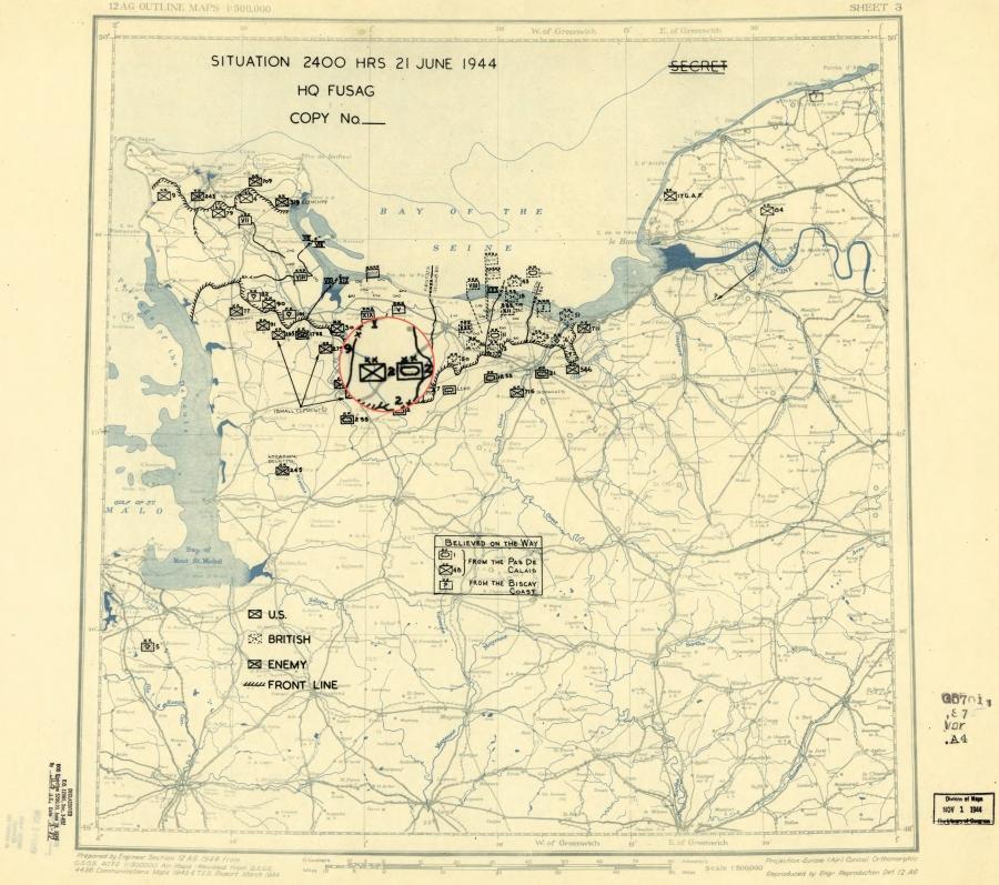 2 Infantry Division (USA) continued to defend in its sector