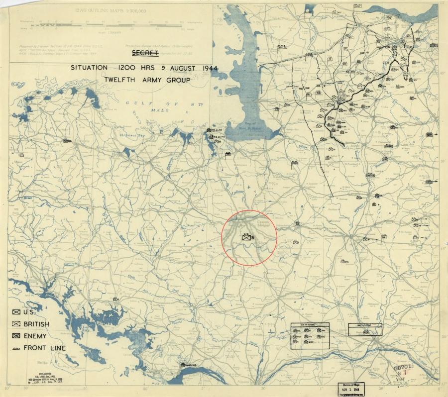 8 Infantry Division (USA) at Rennes
