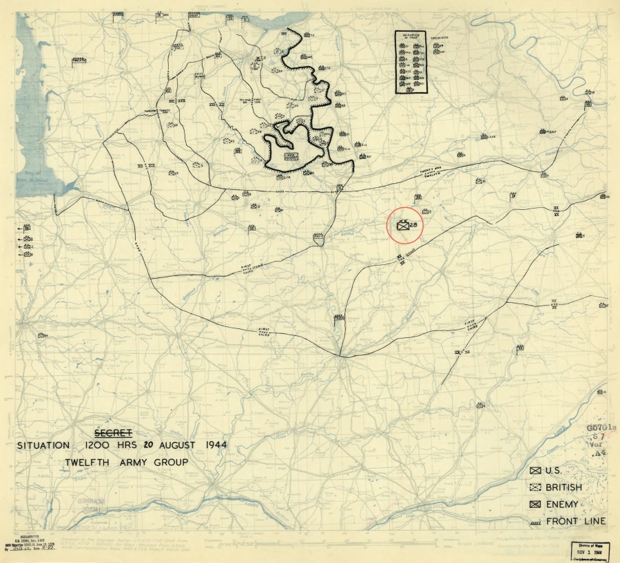 28 Infantry Division (USA) at Mortagne