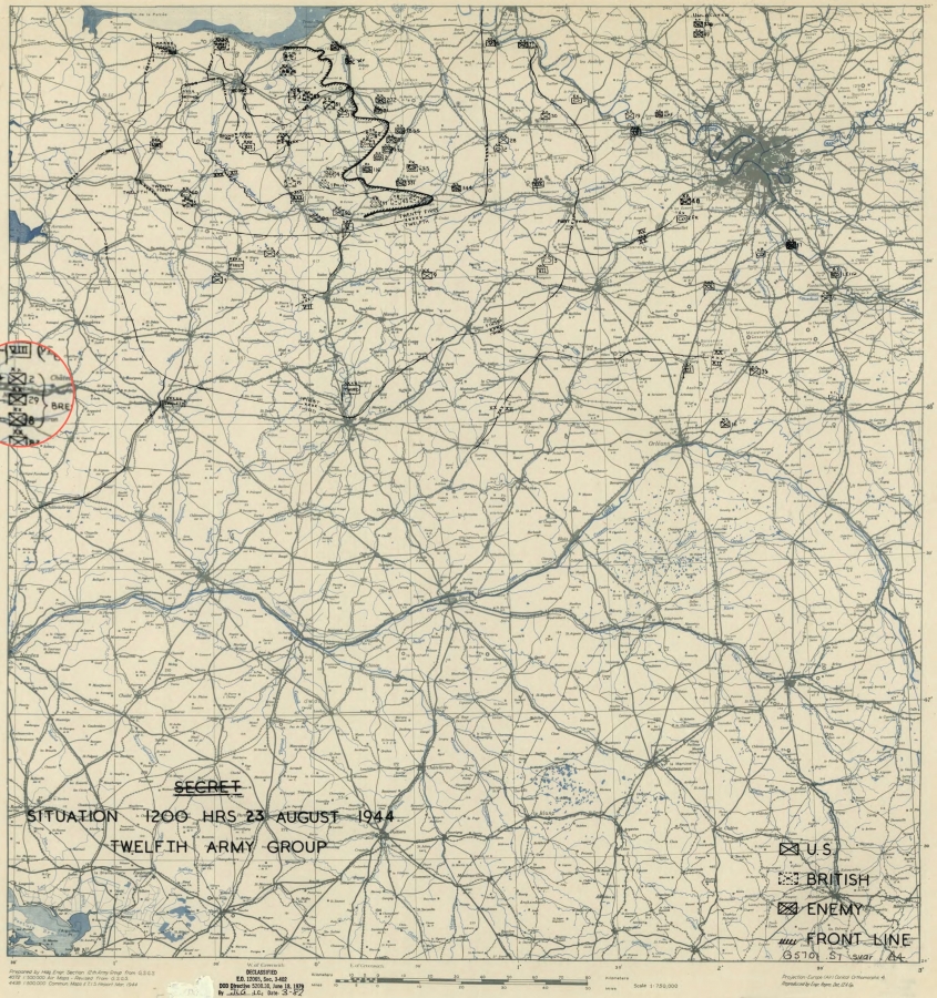 29 Infantry Division (USA) redirected into the Brittany Campaign