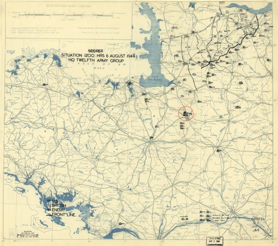 79 Infantry Division (USA) captured Laval
