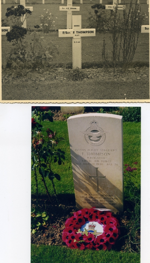 The 106 Sqdn left from Metheringham at 1944-03-01 at 22:15. Loc or duty Nurnberg