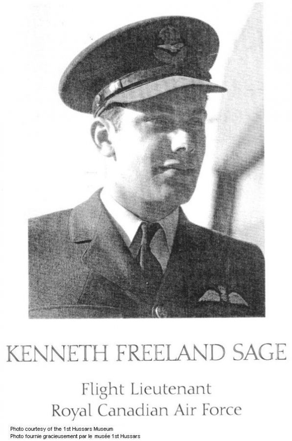 Flight of Typhoon Ib MN894 and Flight Lieutenant K F Sage on 1944-12-24