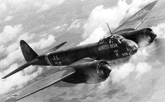 Ju 88A-4 - Werke Nr. 550283 lost at IJsselmeer (East Flevoland) on 04-02-1944 (SGLO ref: T3386)