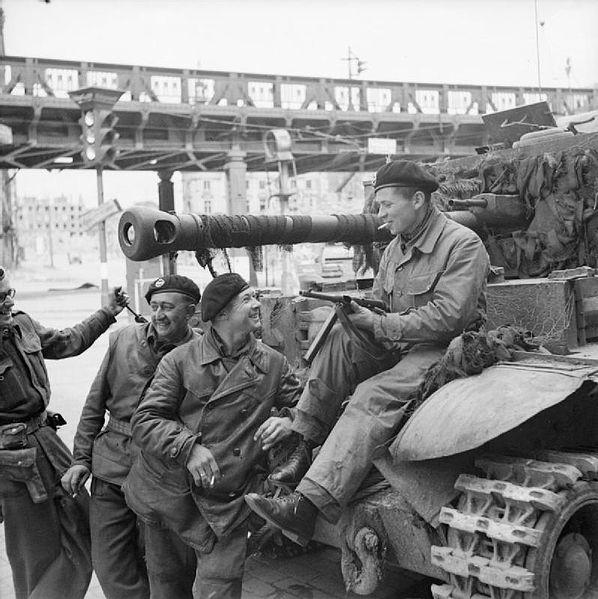 5 Royal Tank Regiment liberation of Hamburg