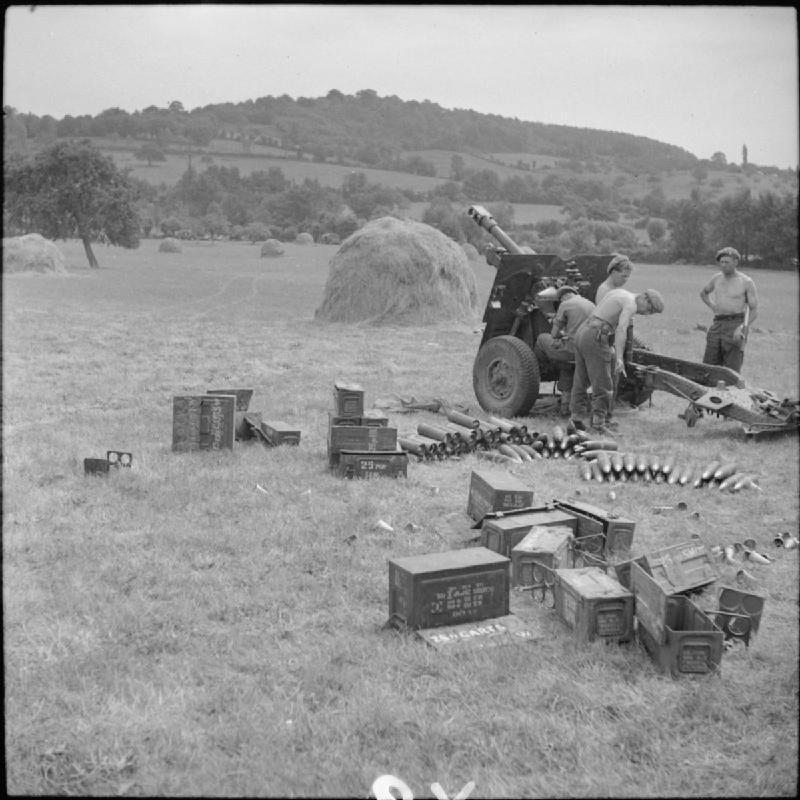 3rd Regiment Royal Horse Artillery holding Amaye