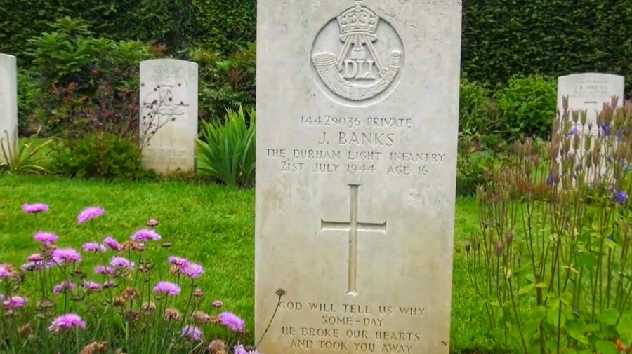 Jerusalem War Cemetery, Chouain Normandy France