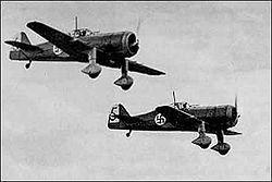 Fokker D-XXI lost at Ouderkerk (in Hollandse IJssel) on 10-05-1940 (SGLO ref: T0041)