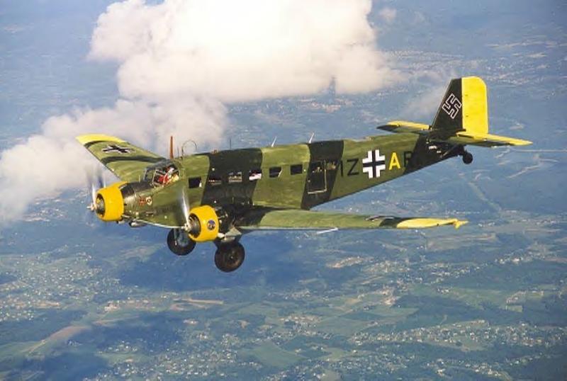 Ju 52 lost at Den Haag (Haagse Bos bij de Boslaan) on 10-05-1940 (SGLO ref: T0314)