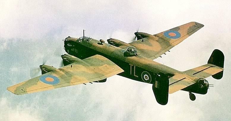 Halifax Mk.V - DG405 - MA-Y lost at IJsselmeer (7 km W Urk) on 23-06-1943 (SGLO ref: T2548)