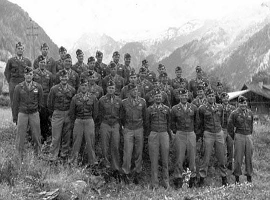 506 Parachute Infantry Regiment Easy Company at Camp Shanks