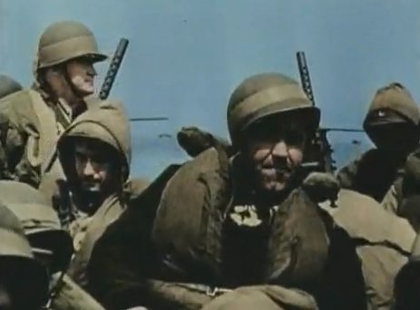 WW II D-DAY 3 of 3 JUNE 6,1944 RARE COLOR FILM