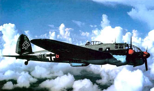 He 111 lost at Scheveningen beach on 10-04-1941 (SGLO ref: T0994C)