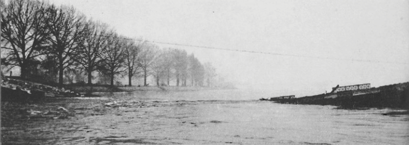 222 Infantry Regiment (USA) crossing the Rhine