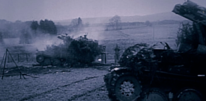333 Field Artillery Battalion (USA) first reports begin Battle of the Bulge