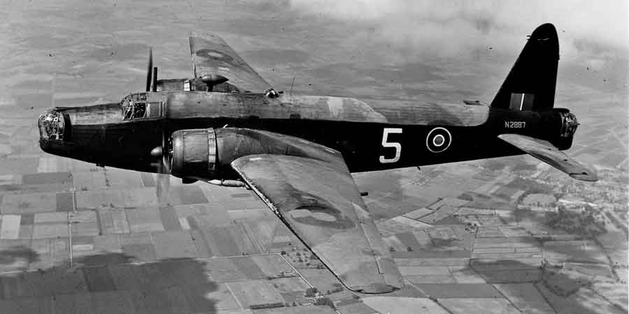 Wellington lost at Manston (UK) on 05-10-1942 (SGLO ref: T1868A)