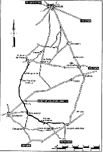 4 County of London Yeomanry halted at point 213