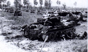 5 Royal Tank Regiment engaged Tiger and Panther tanks