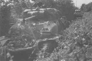 5 Royal Inniskilling Dragoon Guards at Mont Pinçon